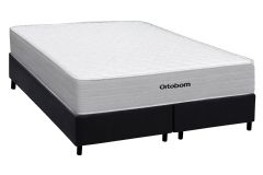 Cama Box Filhão +Colchão Molas Plenno Ortobom